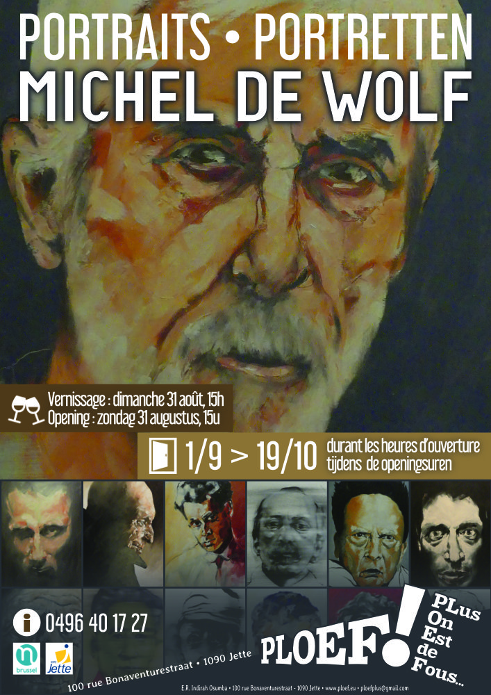 Exposition "Portraits" de Michel De Wolf